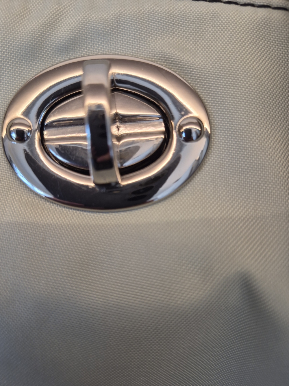 Galliano LOGO Vintage Bowling Bag.  Tan & Black Twist Lock Leather Bag, - Picture 6 of 16